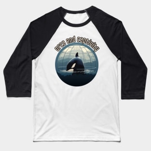 orca end captivity, animal rescuer, animal rights, gift present ideas Baseball T-Shirt